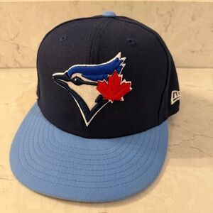 Toronto Blue Jays New Era Fitted Hat Size 7 1/8